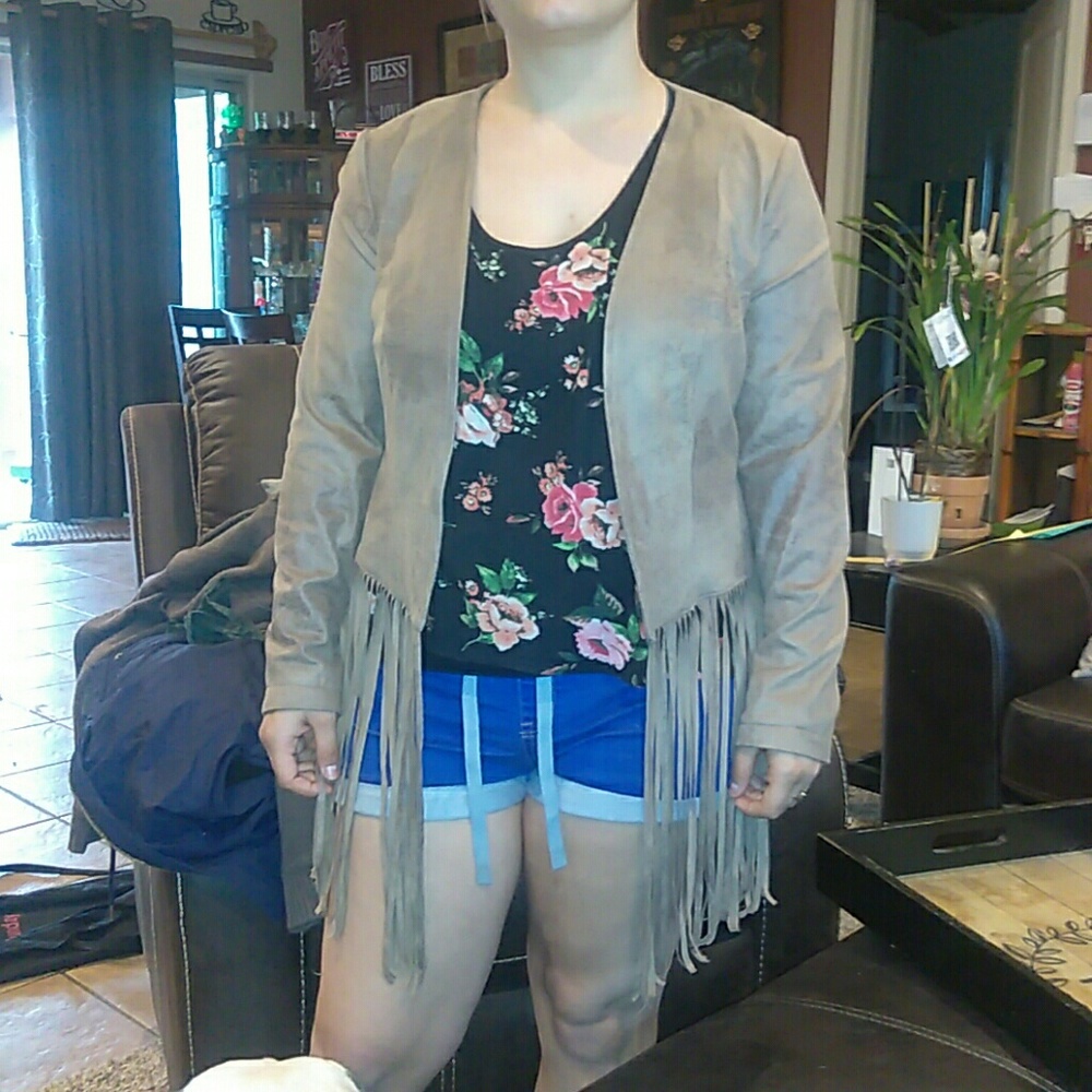 Leather jacket